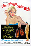 VHS Tape. The Seven Year Itch starring Marilyn Monroe and Tom Ewell