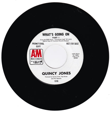 Quincy Jones. What's Going On Part 1  / What's Going On Part 2