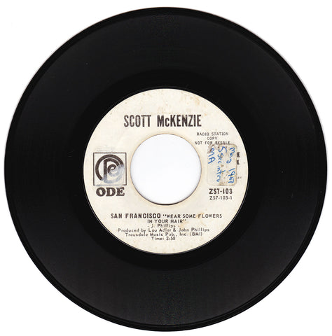 Scott McKenzie. San Francisco (Wear Some Flowers In Your Hair) / What's The Difference