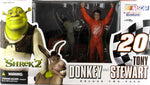 Shrek Donkey and Tony Stewart Deluxe 2 Pack