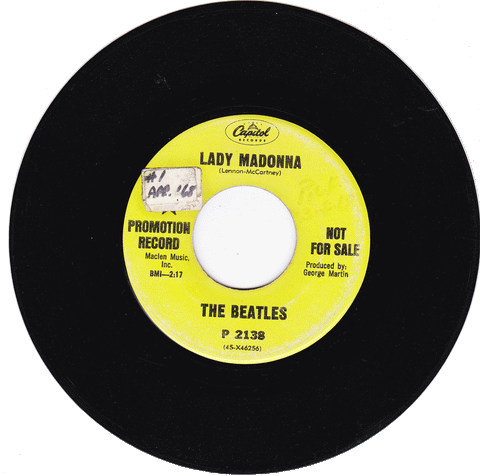 The Beatles. Lady Madonna / The Inner Light