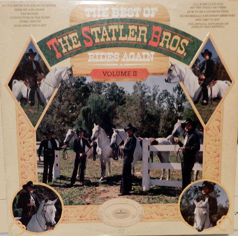 The Statler Bros. The Best Of The Statler Bros. Rides Again Vol. II