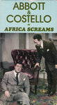 VHS Tape. Africa Screams starring Abbott & Costello