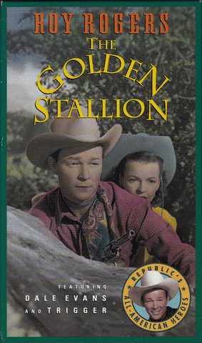 VHS Tape. The Golden Stallion Starring Roy Rogers