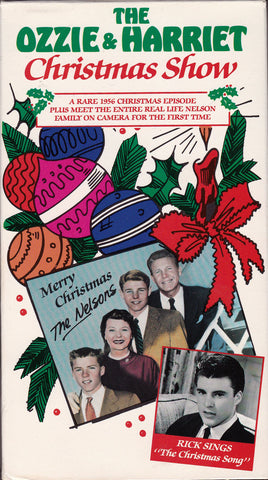 VHS Tape. The Ozzie & Harriet Christmas Show