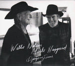 Willie Nelson and Merle Haggard. Django and Jimmie