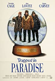 VHS tape. Trapped in paradise Nicolas Cage John Lovitz and Dana Carvey